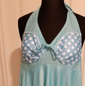 2 Piece Baby Blue Swimsuit